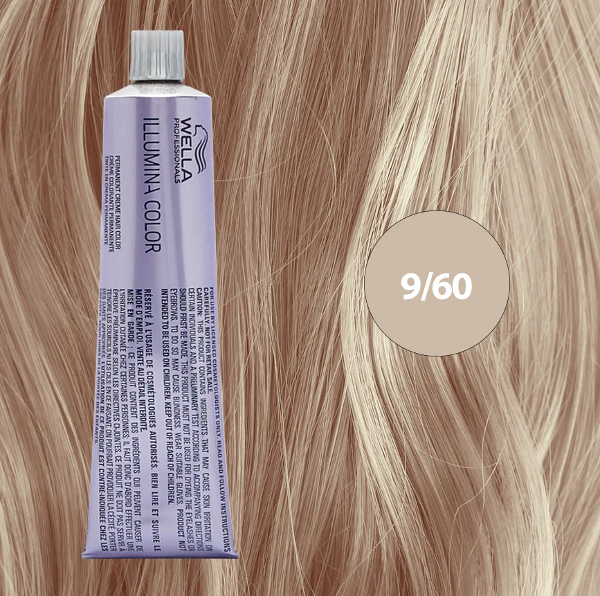 Illumina Color Hajfesték - 9/60 60ml Very Light Mahagany Natural Blonde főképe